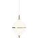 Rebello Decor Eternal Moonlight Medium Raw Brass/Opal/White Pendant Lamp 22cm