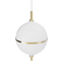 Rebello Decor Eternal Moonlight Medium Raw Brass/Opal/White Pendant Lamp 22cm