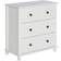 Marlow Home Co Poway White Kommode 60x64cm