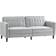 Homcom Convertible Light Grey Sofa 189cm