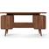 Alphason Somerset Walnut Writing Desk 59x150cm