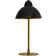 DYBERG LARSEN Futura Black/Brass Bordslampa 50cm