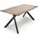 Shankar Narvik Curved Oak Effect Dining Table 90x160cm