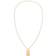 Tommy Hilfiger Dogtag Iconic Stripe Necklace - Gold