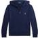 Ralph Lauren Kid's Logo Spa Terry Zip Hoodie - Newport Navy