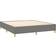 vidaXL Ffabric Boxspringbett 160x200cm