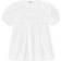 Ganni Dress Poplin Tie String Mini Klänningar Dam Vit