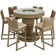 Maze Winchester Outdoor Bar Set, 1 Table incl. 6 Chairs