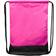 Nike Brasilia Drawstring Backpack - Pink/Black/White