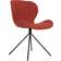 Zuiver Omg Orange Kitchen Chair 80cm 2pcs