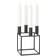 Audo Copenhagen Cube Black Candelabro 20cm