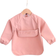Shein Long Sleeve Pu Reversible Baby Bib