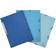 Exacompta Set of 3 Elastic Folders A4