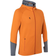 Peak Performance M Rider Mid Zip Hood - Orange Flare/Quiet Grey