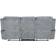 Acme Furniture Mariana Collection 55030 Silver/Gray Sofa 84" 3 Seater