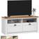 Lowboard White/Brown Meuble TV 110x50cm