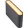 SLV Oval Black Vægplafond 13.5cm