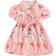 Pudcoco Pudcoco Girl's Floral Dress - Pink