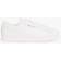 Tommy Hilfiger Leather Logo Cupsole Trainers ECRU