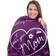ButterTree I Love You Mom Blankets Purple (165.1x127cm)