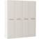 Westwing Collection Modular Hinged Charlotte Beige Garderob 200x236cm