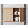 Moebe Oak/Black Reolsystem 165x200cm