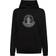 Moncler Logo Motif Hoodie - Black