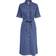 Only Onllana Long Dress - Blue/Medium Blue Denim