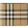 Burberry Check Bi-Fold Wallet - Beige