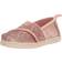 Toms Toddler Alpargata Shoe - Rose Gold Cosmic Glitter