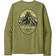 Patagonia Men's Long Sleeved Capilene Cool Daily Graphic Shirt - Chouinard Crest/Buckhorn Green X-Dye