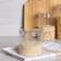 OHS Clear Jar Food Storage Kitchen Container
