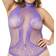 Nortie Fryd Very Peri Bodystocking Ouvert