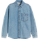 H&M Overshirt in Denim Regular Fit - Denim Blue