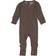 Müsli Baby Wool Onesie - Brown/Walnut