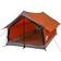 vidaXL Camping Tent 2 Persons Gray And Orange 193x122x96 cm 185T Taffeta