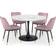 Julian Bowen Holland Round Pedestal Dining Set 120x120cm