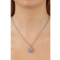 Dyrberg/Kern Delise Necklace - Silver/Pink/Blue