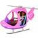 Barbie Travel Adventures Car Helicopter & 4 Dolls Set