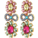 Dyrberg/Kern Lillian Sg Pastel Multi Earrings - Gold/Multicoloured