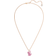 Swarovski Iconic Swan Pendant Medium Necklace - Rose Gold/Pink/Transparent