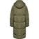 Kaffe Anika Long Padded Hooded Coat - Grape Leaf