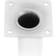 Millarco Home White Bordsben 7cm
