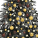 vidaXL 3077831 White/Shiny and Matte Gold Weihnachtsbaum 120cm