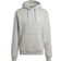 Adidas Men's Originals Trefoil Essentials Hoodie - Medium Grey Heather