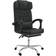 vidaXL Faux Leather Black