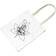Bonamaison Printed Shopping Bag - White