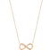 Edblad Infinity Necklace - Gold/Transparent