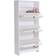 Homcom Organiser Space White Shoe Rack 60x132cm