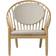 FDB Møbler J166 Oak/Beige Fåtölj 86cm